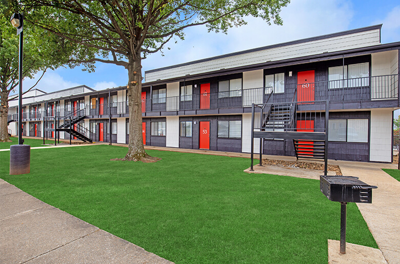 photo of Innovation Flats at Research Park grounds